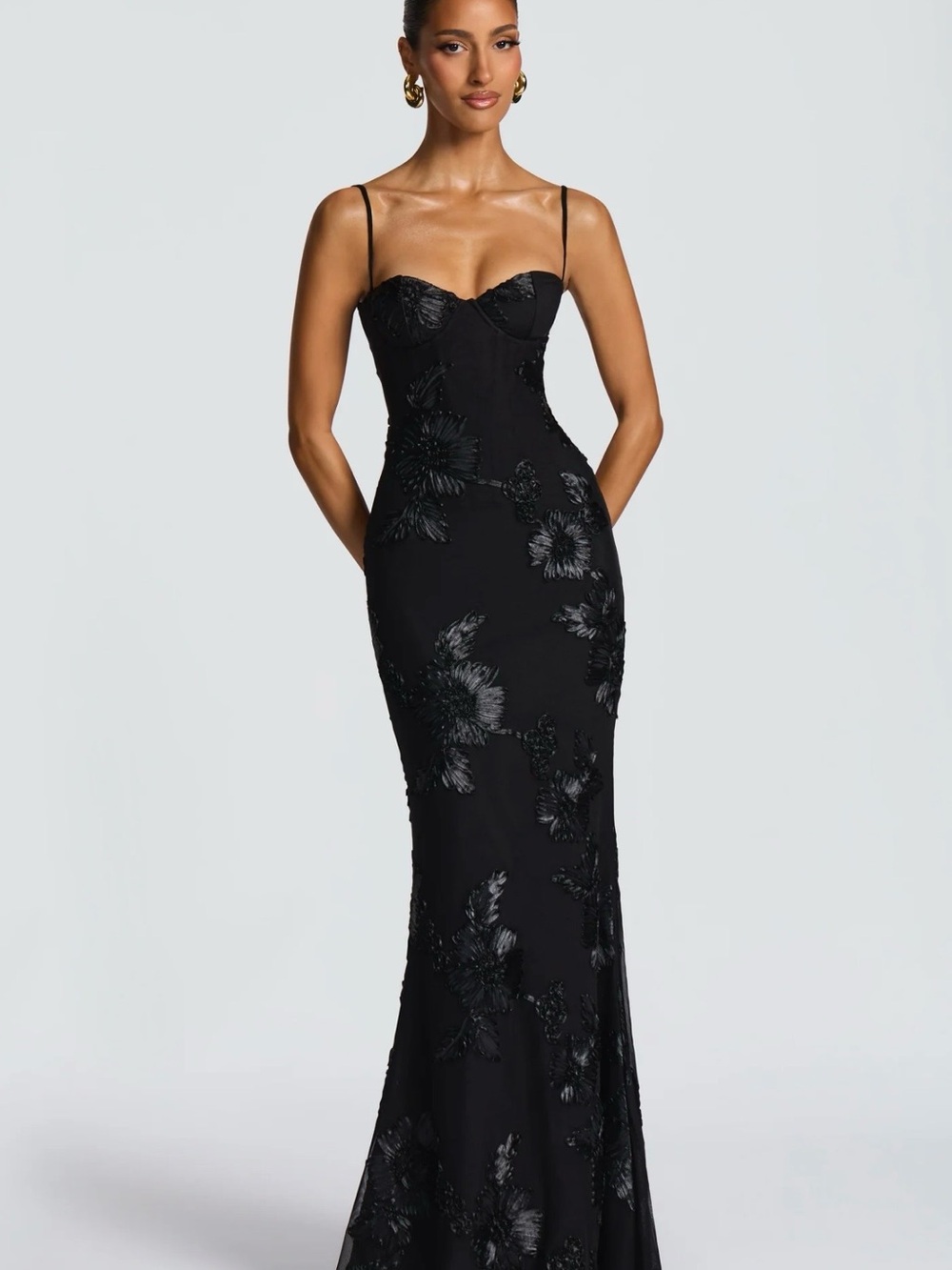 *BRAND NEW WITN TAGS* Baby Boo NEFERTITI MAXI DRESS - BLACK